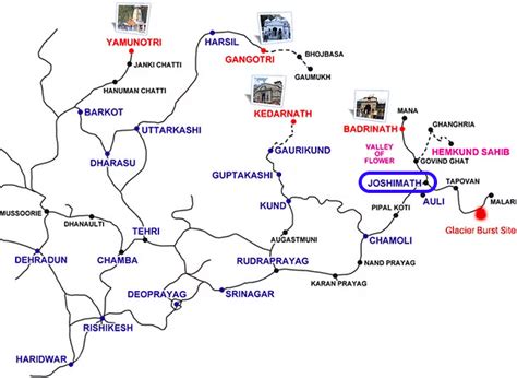 109 Km - Distance from Joshimath to Ukhimath