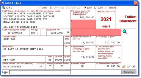 1098 Software To Create Print And E File Irs Form 1098 Irs Forms Mobile Credit Card Irs