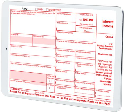 1099INT Software Software to Print and EFile Form 1099INT