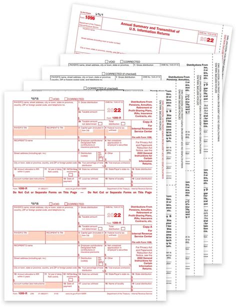 1099R Forms Set Discount Tax Forms