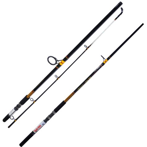  Ugly Stik 7' Tiger Elite Spinning Rod, One Piece  Nearshore/Offshore Rod, 14-40lb Line Rating, Heavy Rod Power, 1-5 oz. Lure  Rating, Versatile and Dependable,Black : Sports & Outdoors