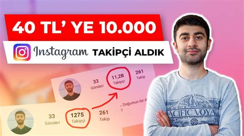 10k takipçi kaç tl