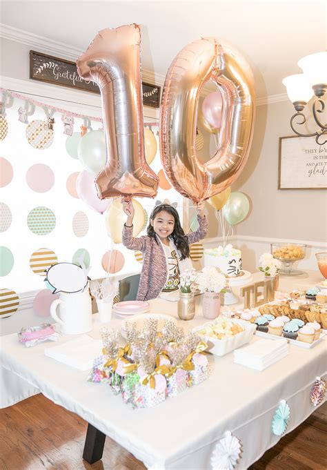 10th Birthday Party Ideas