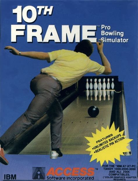 10th frame. Genre. Sports, Bowling. Players. 1 to 8. User rating. 7.35 of 10. Docs. Documentation. Documentation for the Commodore 64 game 10th Frame released in 1986 by Access Software. 