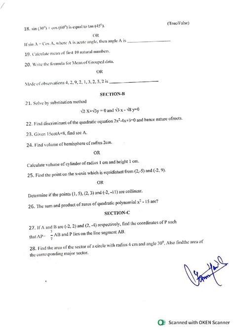 Read 10Th Maths Question Paper April 2013 