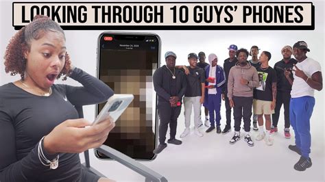 10vs 1 blind dating 10 guys through their phones girl instagram