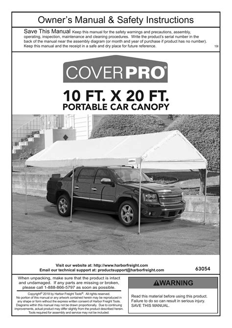 10x20 portable garage assembly instructions. Gardesol Carport, 10'x 20' Heavy Duty Carport with Roll-up Ventilated Windows, Reinforced Portable Garage with Removable Sidewalls & Doors for Car, Truck, Boat, Car Canopy with All-Season Tarp, Gray 4.1 out of 5 stars 2,213 