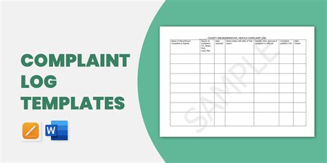 11+ Complaint Log Templates in DOC Excel PDF