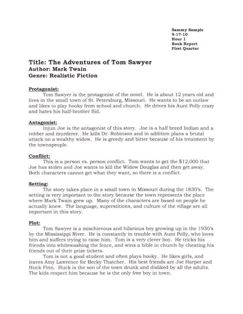11+ Narrative Report Examples Pdf Examples With College Book Report