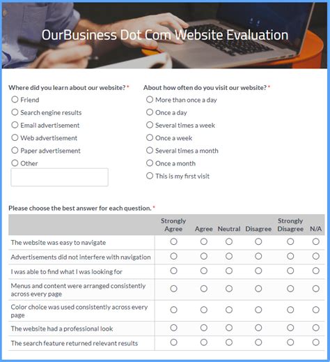 11+ Website Feedback Form Template DocTemplates