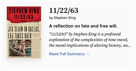 11 22 63 Chapter Summary