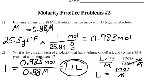 11 3 Practice Problems Answers