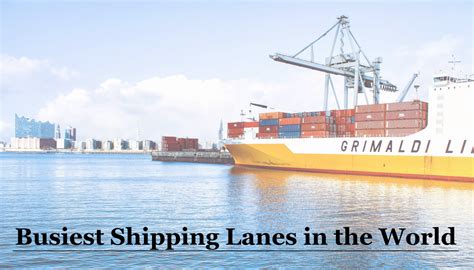 11 Busiest Shipping Lanes In The World - Marine Insight - wintechmobiles.com