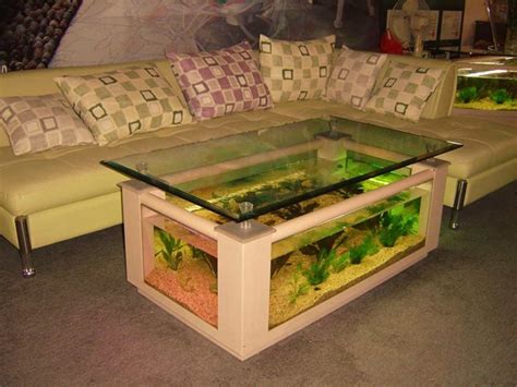 11 Best Fish Tank Coffee Tables - Cool Ideas For Your