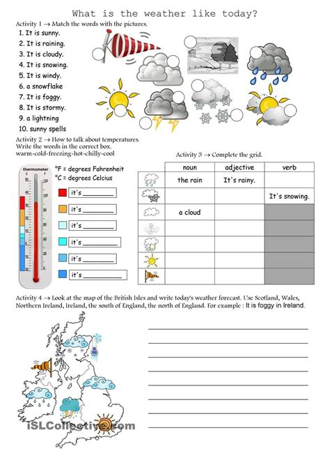 11 Best Images of Weather Map Activity Worksheet Weather Map
