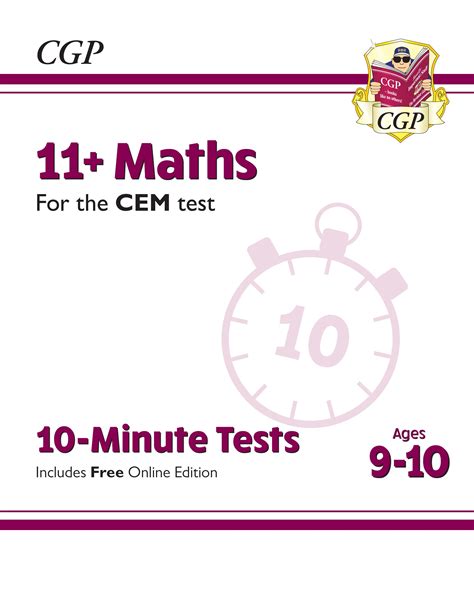 11 CEM 10-Minute Tests - CGP Books (Mixed media product) - Maths …