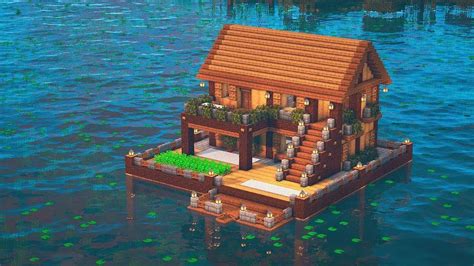 11 Charming Minecraft Lake House Ideas Console Bandit