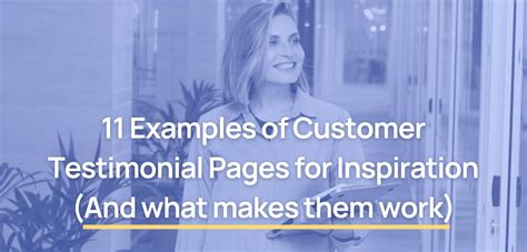 11 Customer Testimonial Page Examples For Inspiration Testimonial