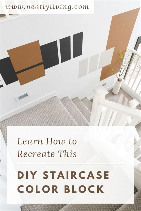 11 Eye-Catching DIY Color Block Craft Projects - muktibox.com