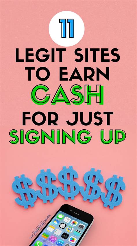 11 Easy, Legit Sites To Earn Money Just By Signing Up