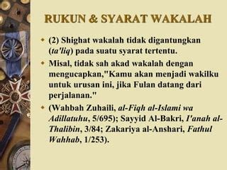 11 HUKUM WAKALAH - SlideShare