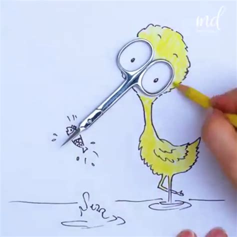 11 Incredibly Creative Drawings Completed Using Everyday Objects