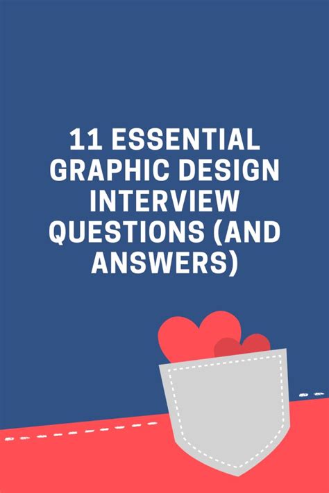 11 Key Graphic Design Interview Questions & Answers