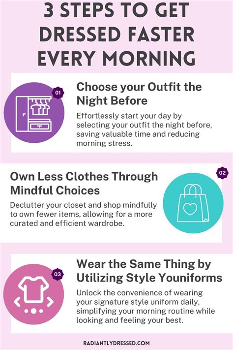 11 Tricks to Help You Get Ready and Dressed Faster