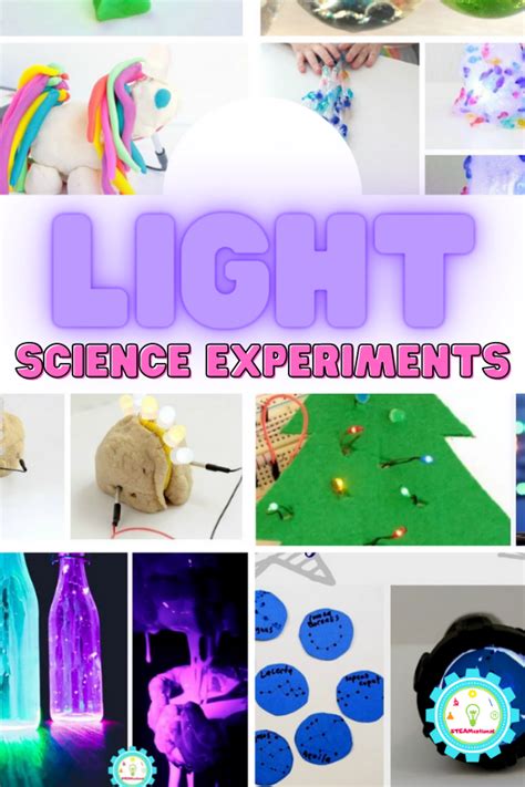 11 Bright And Shining Light Experiments For Kids Light Science Experiments - Light Science Experiments