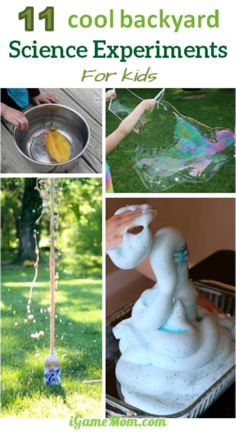 11 Cool Backyard Science Experiments For Kids Summer Cool Outdoor Science Experiments - Cool Outdoor Science Experiments