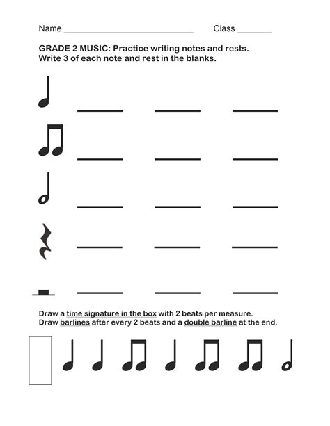 11 Easy 2nd Grade Music Lesson Plans Dynamic Melody Worksheet For Grade 2 - Melody Worksheet For Grade 2