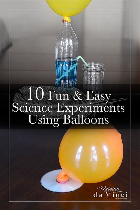 11 Easy Science Experiments With Balloons Science Balloon Experiments - Science Balloon Experiments