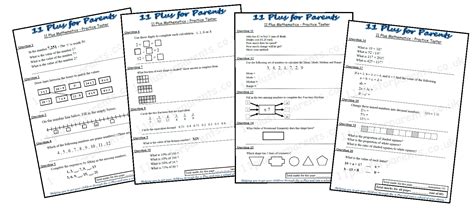 11 plus papers to print