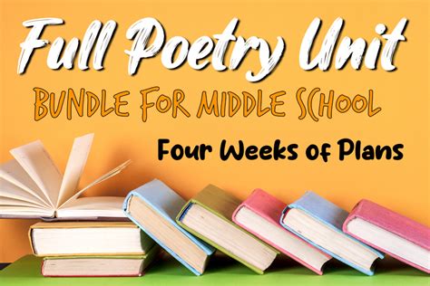 11 Poetry Lesson Plans For Middle School 4 8th Grade Poems - 8th Grade Poems