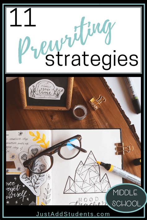 11 Pre Writing Strategies And How To Use Pre Writing Activities For Middle School - Pre Writing Activities For Middle School