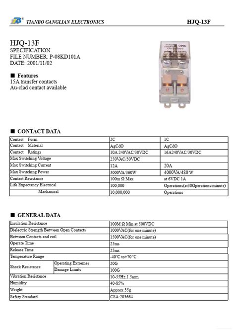 11-13F datasheet & application notes - Datasheet Archive