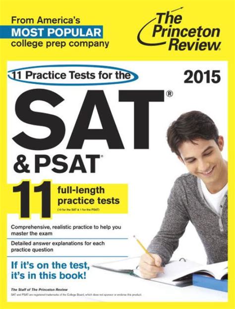 Download 11 Practice Tests For The Sat  Psat By Princeton Review