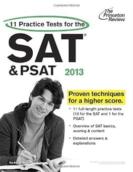 Read 11 Practice Tests For The Sat And Psat 2013 Edition By Princeton Review