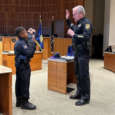 11-year-old cancer warrior becomes honorary officer