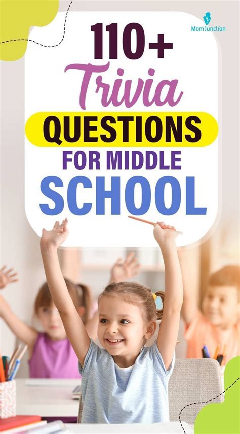 110 Trivia Questions For Middle School With Answers 6th Grade Trivia Questions - 6th Grade Trivia Questions