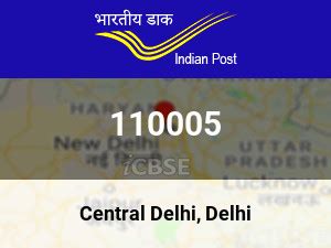 110005 PIN Code Area & City in Delhi State, India - iCBSE