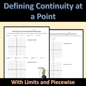111 Defining Continuity At A Point