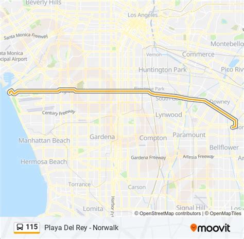 The cheapest way to get from Playa del Rey to Santa Monica Pier costs only $2, and the quickest way takes just 21 mins. ... Take the line 115 bus from Manchester / Pershing to Manchester / Glasgow 115; ... Rome2Rio displays up to date schedules, route maps, journey times and estimated fares from relevant transport operators, ensuring you can .... 