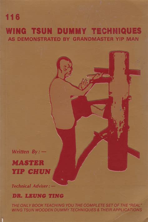 116 wing tsun dummy techniques