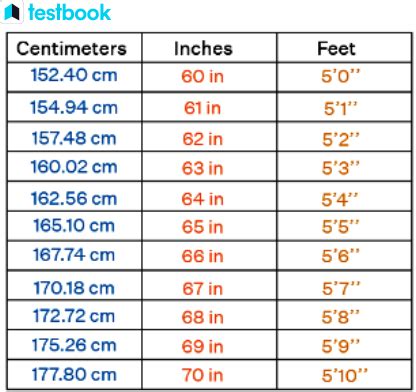 117cm To Feet