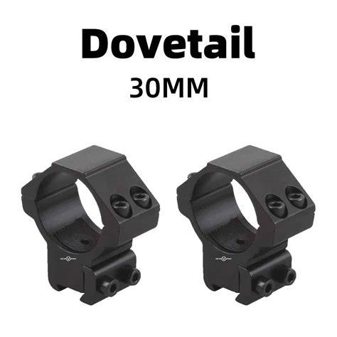 11mm dovetail scope rings 30mm.  Available in single or double strap, o...