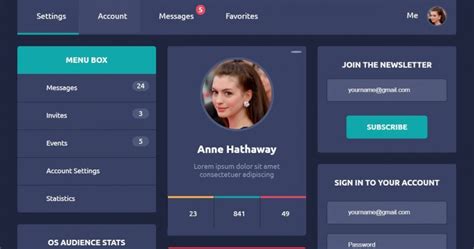 12+ Bootstrap User Profile Page Design Examples csshint A designer hub