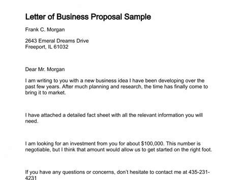 12+ Business proposal sample letters Word Excel PDF Formats