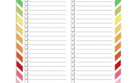 12+ Checklist Templates Free Word Excel Templates