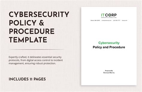 12+ Security Policies And Procedures Template DocTemplates